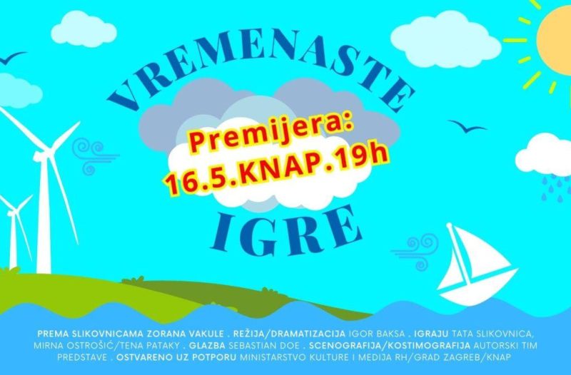 Pula - grad-pula.net - "Kapljičasta" i "Vremenaste igre" - nova meteoslikovnica i meteopredstava Zorana Vakule i njegovih suradnika...